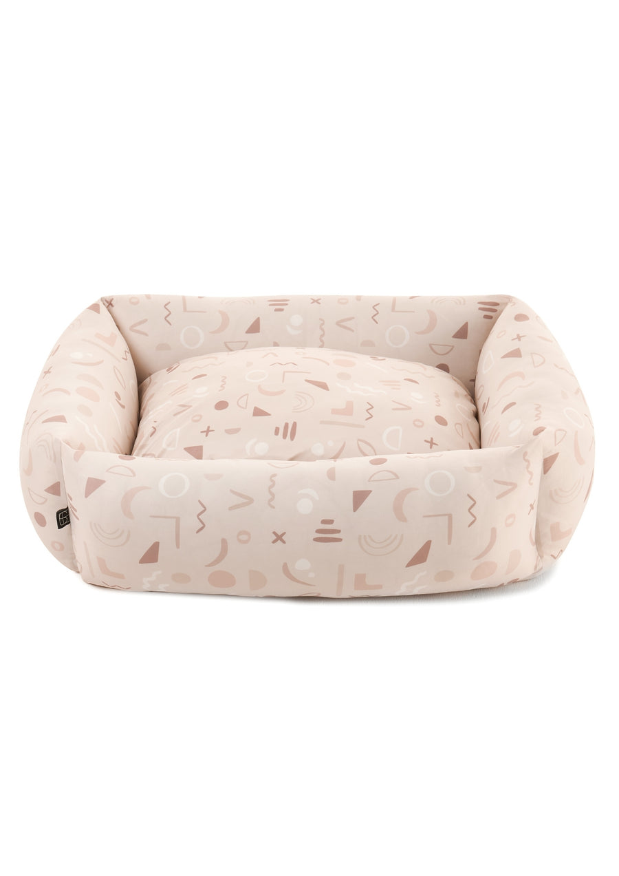 Abstract Dog Bed + Spare Cover - Settle Beds